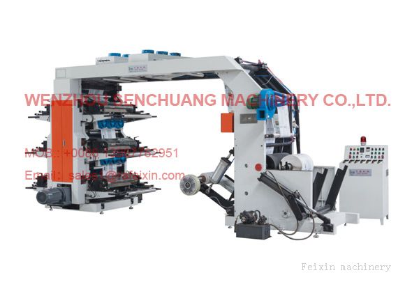 YTZ Series Six-Color Weave Cloth Flexographic Printing Machine