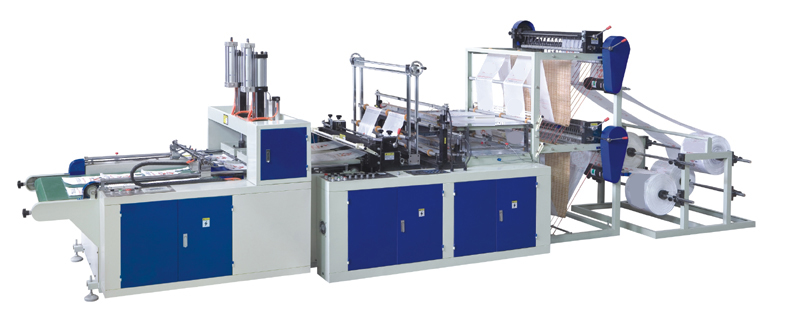 Automatic Two Layer Four Lines Bag Making Machine