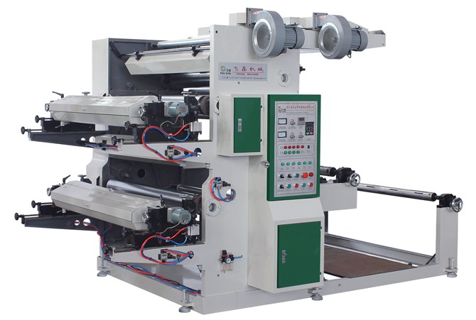 两色无纺布柔性印刷机